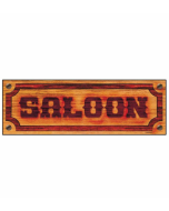 Décoration pancarte Saloon