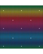Décor mural disco arc-en-ciel