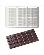 MOULE POLYCARBONATE CARRE CHOCOLAT