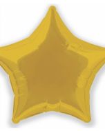 Ballon hélium en forme d'étoile - jaune