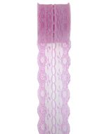 ruban dentelle rose -1