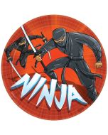 8 assiettes Ninja 23 cm