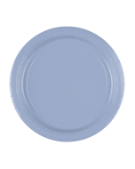 x8 Assiettes carton Bleu Pastel