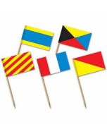 Piques drapeaux internationaux - x50