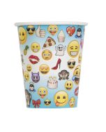 8 Gobelets en carton motif Emoji