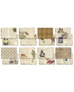 Album 8 feuilles scrapbooking thème nature