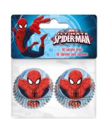 60 Mini caissettes à cupcakes Spiderman