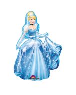 Personnage gonflable géant - Cendrillon