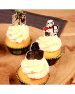 24 Décorations à cupcakes Star Wars