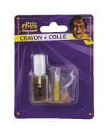 Crayon + colle