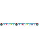 Guirlande anniversaire Docteur la Peluche