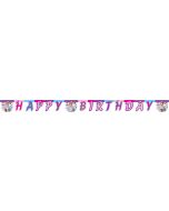 Guirlande Happy Birthday Princesse Sofia