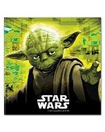 20 serviettes Yoda Star Wars