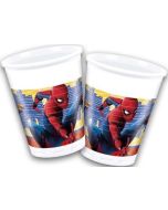 8 gobelets - Spiderman Homecoming