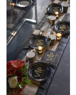 Assiettes VIP - or - x10