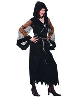 Costume femme veuve noire luxe - Taille L/XL