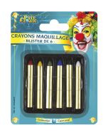 6 crayons maquillage
