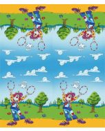 Nappe rouleau Clown