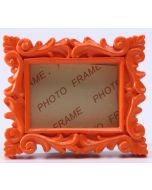 Cadre vintage 6 x 5 cm – orange