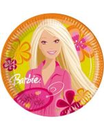 10 assiettes Barbie Chic