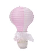 montgolfiere dragées rose 50cm