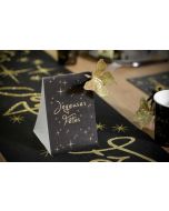 Marque table « Joyeuses Fêtes » noir x6