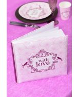 Livre d'or With Love - Rose