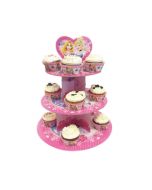 Présentoir à gâteau 3 étages Princesse Disney