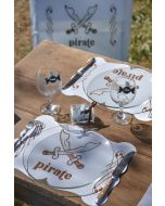 6 Sets de table « Pirate » - Bleu