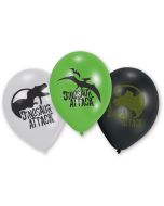 6 ballons dinosaures