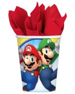 8 Gobelets Super Mario 266 mL