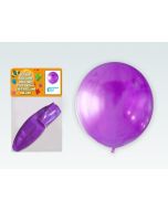 Ballon géant uni - prune