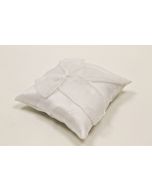 Coussin alliance mariage blanc