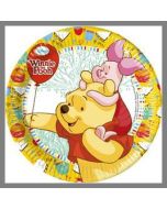 Assiettes Winnie Sweet Tweets 20 cm Ø - x8