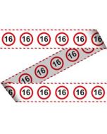 Banderole anniversaire 16 ans
