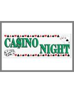 Décoration de salle - Casino night