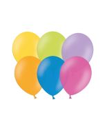 100 ballons pastel multicolore
