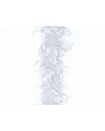 Boa en plumes 180 cm - blanc