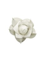9 fleurs « Elégance » autoadhésives - Crème