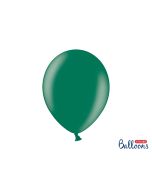 10 ballons 27 cm – vert bouteille métallisé