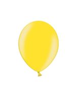 50 ballons 27 cm – jaune citron métallisé