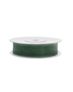 Ruban de soie 12 mm - vert bouteille