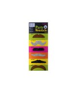 6 moustaches adhésives