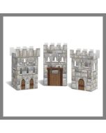 Boîtes en forme de château de chevalier - x3