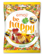 Bonbons emoji "be happy" pas chers