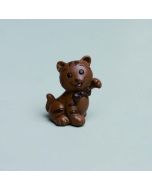 Lot de 2 figurines chatons chocolat