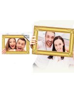 Cadre photobooth or 47 x33 cm