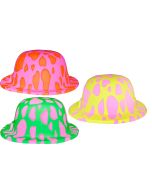 Chapeau melon fluo