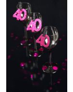 6 confettis anniversaire 40 ans pas cher