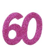 6 confettis anniversaire 60 ans à prix discount